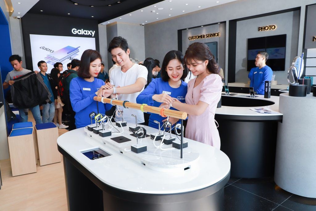 Địa chỉ các cửa hàng trải nghiệm của Samsung